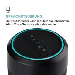 Intelligence Tube Lautsprecher Alexa Sprachsteuerung Spotify BT WLAN 17 Intelligence Tube Lautsprecher Alexa Sprachsteuerung Spotify BT WLAN -Haushaltsgeräte Store 10032085 de 0004 logo
