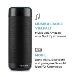 Intelligence Tube Lautsprecher Alexa Sprachsteuerung Spotify BT WLAN 18 Intelligence Tube Lautsprecher Alexa Sprachsteuerung Spotify BT WLAN -Haushaltsgeräte Store 10032085 de 0005 logo