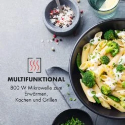 Fine Dinesty 2-in-1-Mikrowelle: 23l 800W / Grill: 1000W Blau -Haushaltsgeräte Store 10032201 de 0004 logo