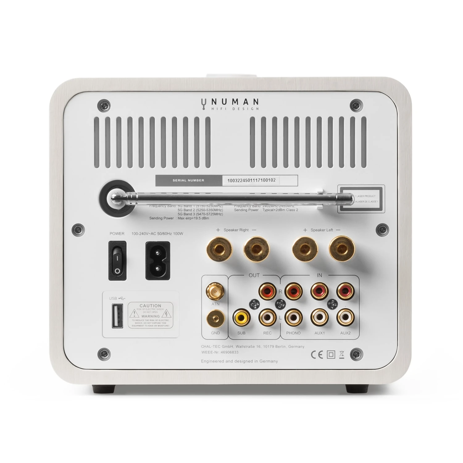 Unison Retrospective Edition Stereoanlage CD Internetradio Receiver 5 Unison Retrospective Edition Stereoanlage CD Internetradio Receiver – Bild 3