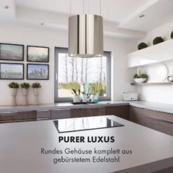 Barett Inselabzugshaube Ø35cm Umluft 558 M³/h LED Aktivkohlefilter -Haushaltsgeräte Store 10032301 de 0004 logo