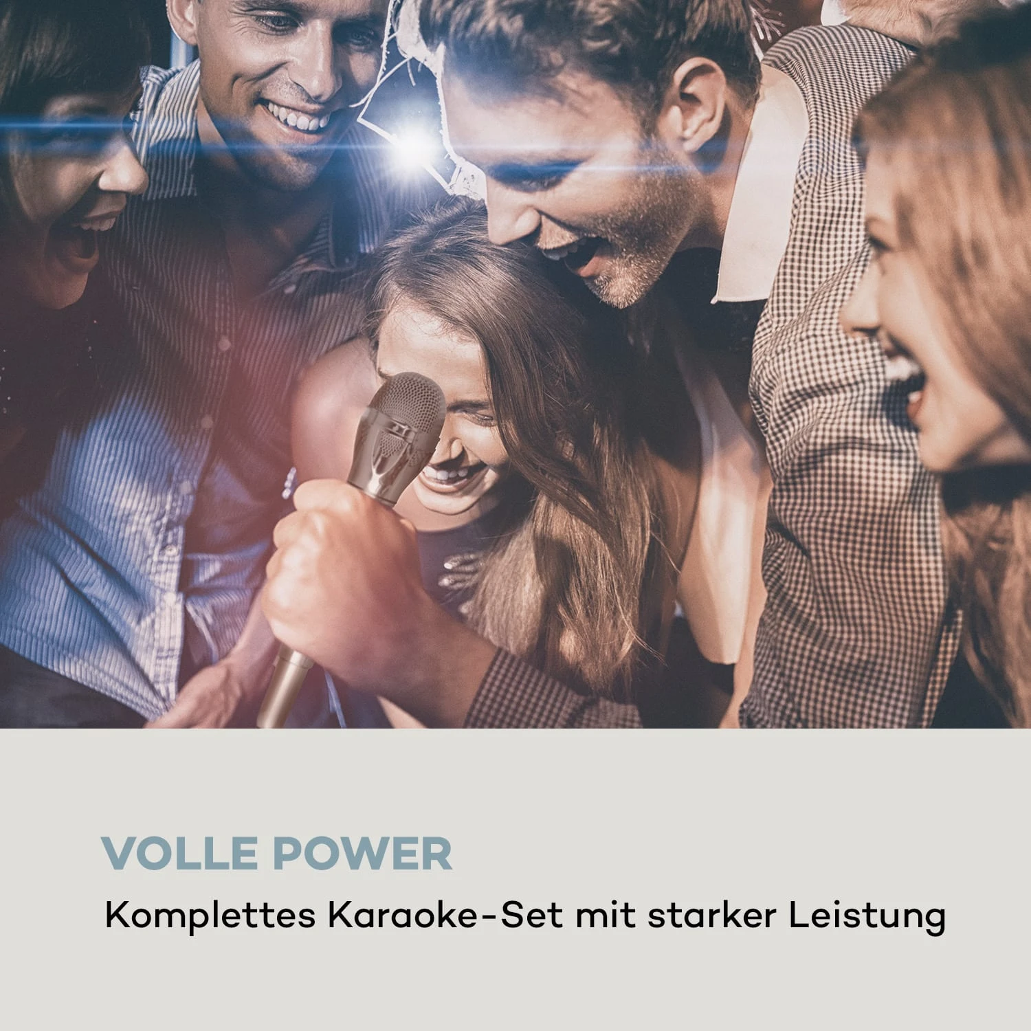 Karaoke Star 3 Karaoke-Set 2x75 Wmax. BT USB-Port Line-In 2 X Mikro 4 Karaoke Star 3 Karaoke-Set 2x75 Wmax. BT USB-Port Line-In 2 X Mikro – Bild 2