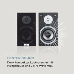 Karaoke Star 3 Karaoke-Set 2x75 Wmax. BT USB-Port Line-In 2 X Mikro 12 Karaoke Star 3 Karaoke-Set 2x75 Wmax. BT USB-Port Line-In 2 X Mikro -Haushaltsgeräte Store 10032441 de 0003 logo