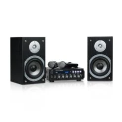 Karaoke Star 3 Karaoke-Set 2x75 Wmax. BT USB-Port Line-In 2 X Mikro