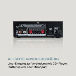 Karaoke Star 1 Karaoke-Set, 2 X 50 W Max., BT, USB/SD, Line-In -Haushaltsgeräte Store 10032442 de 0006 logo