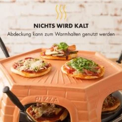 Capricciosa Pizzaofen 1500W Abdeckung Aus Terracotta Warmhaltefunktion 16 Capricciosa Pizzaofen 1500W Abdeckung Aus Terracotta Warmhaltefunktion -Haushaltsgeräte Store 10032597 de 0006 logo
