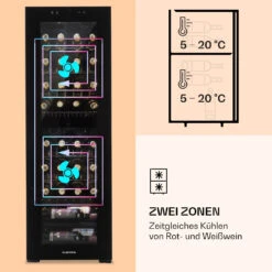 Shiraz 39 Duo Weinkühlschrank 2 Zonen 105l 39 Flaschen 14 Shiraz 39 Duo Weinkühlschrank 2 Zonen 105l 39 Flaschen -Haushaltsgeräte Store 10032661 de 0004 logo