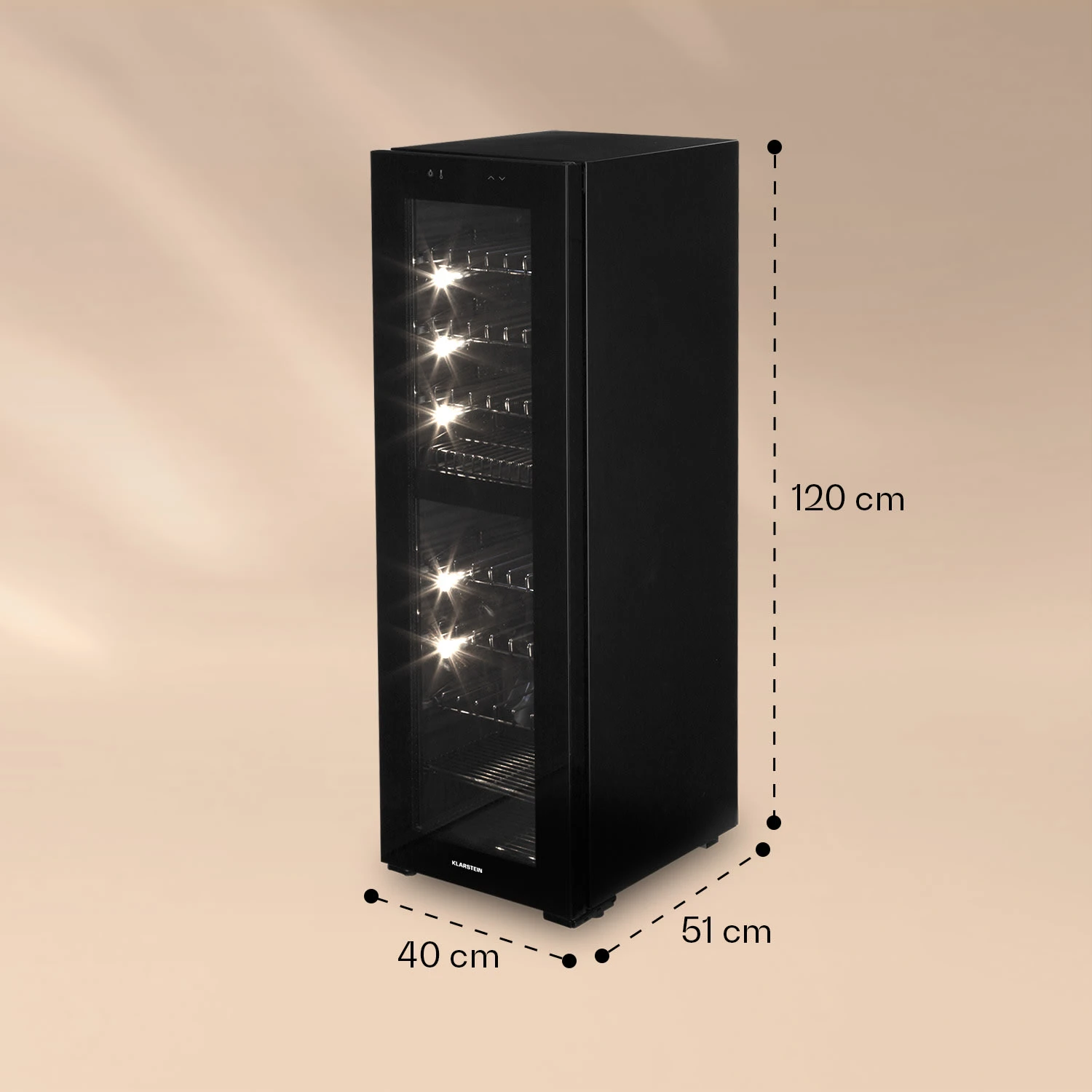 Shiraz 39 Duo Weinkühlschrank 2 Zonen 105l 39 Flaschen 9 Shiraz 39 Duo Weinkühlschrank 2 Zonen 105l 39 Flaschen – Bild 7