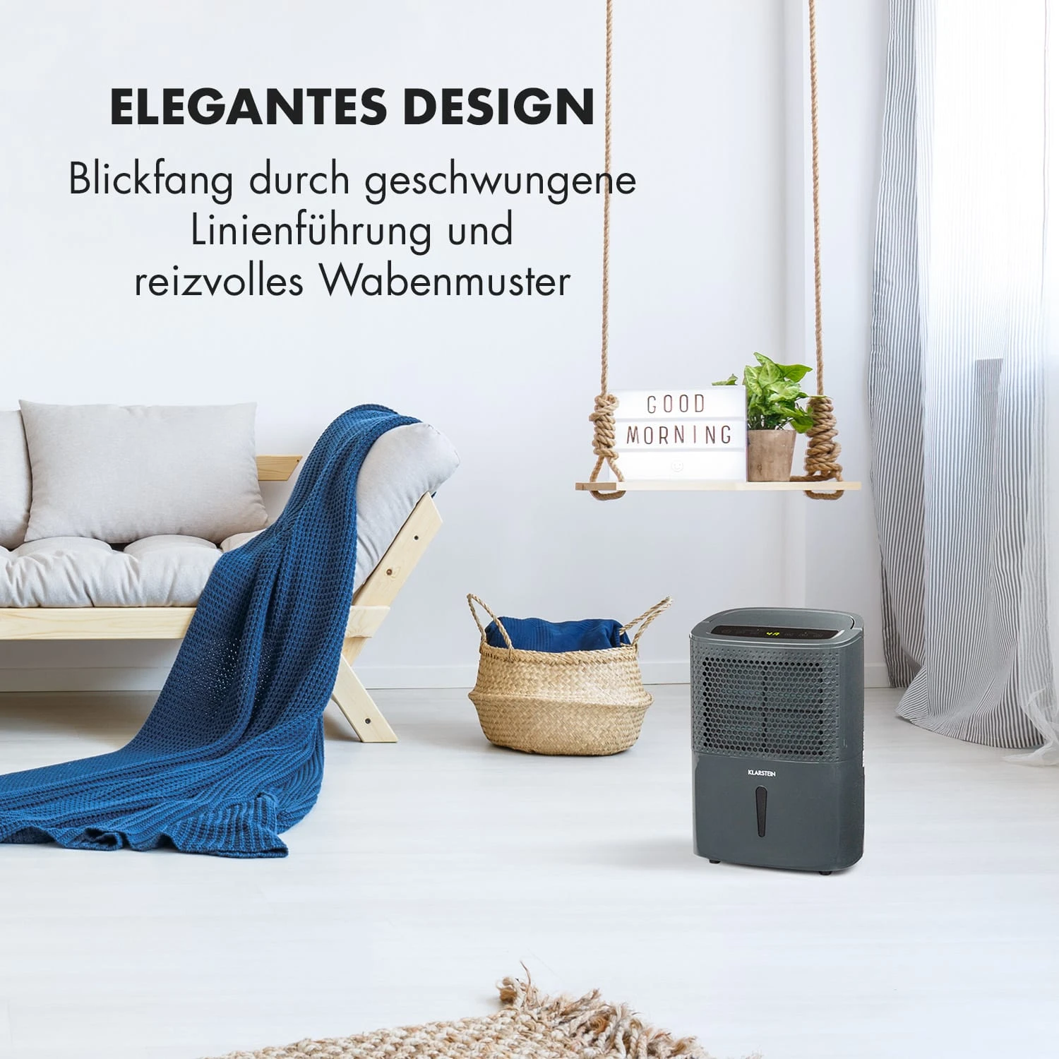 DryFy 10 Luftentfeuchter Dehumidifier 240W 10l/d 100m³/h 15-20m² 4 DryFy 10 Luftentfeuchter Dehumidifier 240W 10l/d 100m³/h 15-20m² – Bild 2