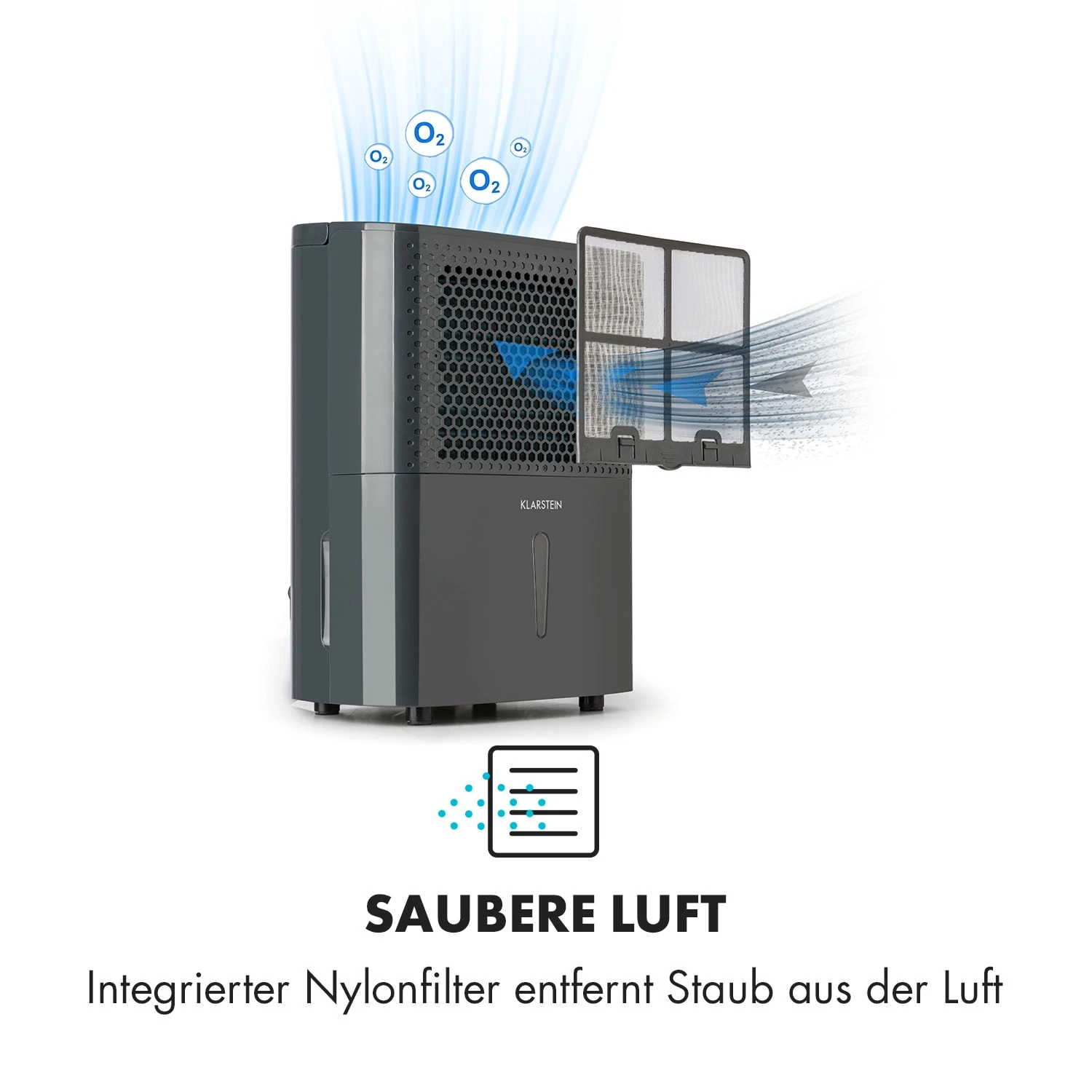 DryFy 10 Luftentfeuchter Dehumidifier 240W 10l/d 100m³/h 15-20m² 10 DryFy 10 Luftentfeuchter Dehumidifier 240W 10l/d 100m³/h 15-20m² – Bild 8