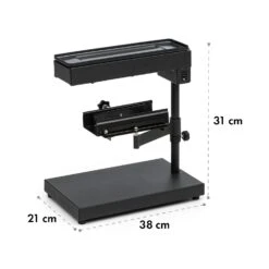 Appenzell Peak Raclette Mit Grill 1000W Thermostatschalter Schwarz -Haushaltsgeräte Store 10032694 yy 0008 logo