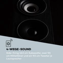 Line 4707 Standlautsprecher 4-Wege-HiFi-Lautsprecher-Paar 960Wmax. -Haushaltsgeräte Store 10032794 de 0004 logo