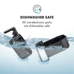 AeroVital Heißluftfritteuse 1700W 5,4 Liter Timer Edelstahl Silber -Haushaltsgeräte Store 10032848 yy 0008 logo Klarstein AeroVital Heissluftfritteuse silber reedit