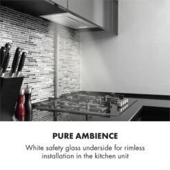 Hektor Dunstabzugshaube Einbau 52cm Abluft: 530 M³/h LED Touch Glas 13 Hektor Dunstabzugshaube Einbau 52cm Abluft: 530 M³/h LED Touch Glas -Haushaltsgeräte Store 10032862 uk 0002 logo Klarstein Hektor Dunstabzugshaube Einbau weiss