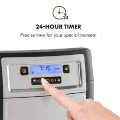 Aromatica II Duo Kaffeemaschine, Integriertes Mahlwerk, 1,25 L Silber 17 Aromatica II Duo Kaffeemaschine, Integriertes Mahlwerk, 1,25 L Silber -Haushaltsgeräte Store 10032865 yy 0005 logo Klarstein Aromatica II Duo Kaffeemaschine schwarz