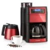 Aromatica II Duo Kaffeemaschine, Integriertes Mahlwerk, 1,25 L, Rot -Haushaltsgeräte Store 10032866 yy 0001 titel Klarstein Aromatica II Duo Kaffeemaschine rot