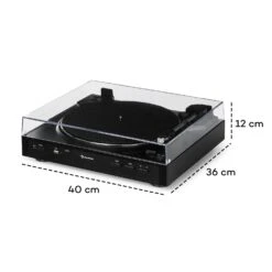 Fullmatic Vollautomatischer Plattenspieler USB Vorverstärker Schwarz -Haushaltsgeräte Store 10032888 yy 0009 logo auna Fullmatic vollautomatischer Plattenspieler schwarz reedit