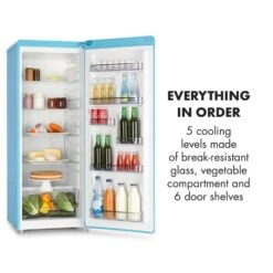 Irene XL Vollraumkühlschrank 240 Liter Retro-Design 14 Irene XL Vollraumkühlschrank 240 Liter Retro-Design -Haushaltsgeräte Store 10032979 uk 0005 logo freezer blue