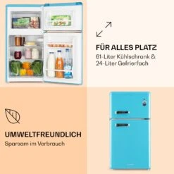 Irene Kühl- & Gefrierkombination 85 Liter Retro-Design 11 Irene Kühl- & Gefrierkombination 85 Liter Retro-Design -Haushaltsgeräte Store 10032981 de 0004 logo