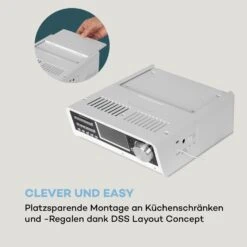 Intelligence DAB+ Küchenradio, Alexa-VoiceControl, Spotify, BT, Weiß -Haushaltsgeräte Store 10033001 de 0009 logo