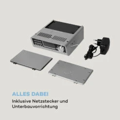 Intelligence DAB+ Küchenradio, Alexa-VoiceControl, Spotify, BT, Silber -Haushaltsgeräte Store 10033002 de 0010 logo