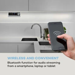 Intelligence DAB+ Küchenradio, Alexa-VoiceControl, Spotify, BT, Silber -Haushaltsgeräte Store 10033002 uk 0006 logo