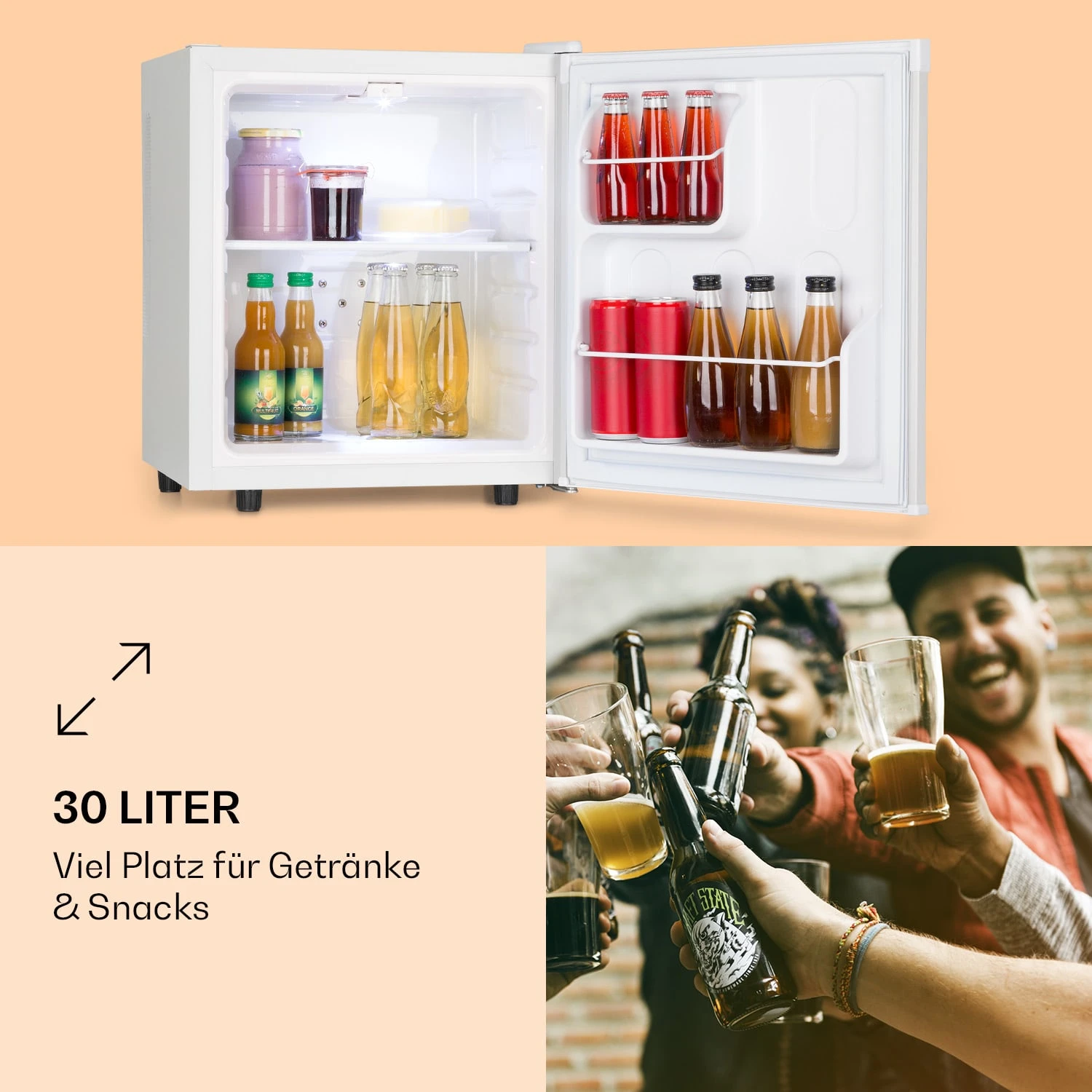 Silent Cool Kühlschrank Mini-Bar 30 Liter Volumen Arctic-Fox Cooling 6 Silent Cool Kühlschrank Mini-Bar 30 Liter Volumen Arctic-Fox Cooling – Bild 4