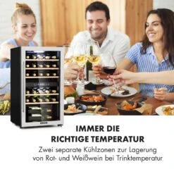 Vinamour 29 Duo Weinkühlschrank 2 Zonen 80L/29 Flaschen 5-22°C Touch 15 Vinamour 29 Duo Weinkühlschrank 2 Zonen 80L/29 Flaschen 5-22°C Touch -Haushaltsgeräte Store 10033083 de 0004 logo