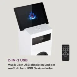 Karaboom 100 Turmlautsprecher 120W Max. Bluetooth 2 In 1 USB -Haushaltsgeräte Store 10033148 de 0005 logo