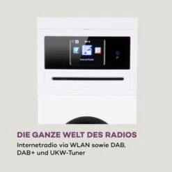 Karaboom 100 Wifi Turmlautsprecher Internetradio DAB+ BT 120W Weiß -Haushaltsgeräte Store 10033150 de 0003 logo