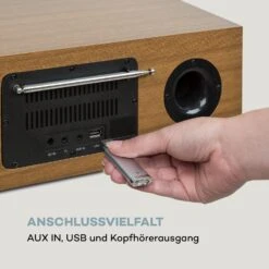 Silver Star CD-DAB 2x20W Max. Slot-In CD-Player DAB+ BT Alu Braun -Haushaltsgeräte Store 10033161 de 0006 logo