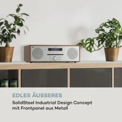 Silver Star CD-DAB 2x20W Max. Slot-In CD-Player DAB+ BT Alu Braun -Haushaltsgeräte Store 10033161 de 0008 logo