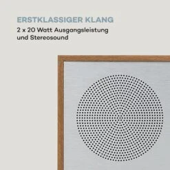 Silver Star CD-DAB 2x20W Max. Slot-In CD-Player DAB+ BT Alu Braun -Haushaltsgeräte Store 10033161 de 0009 logo