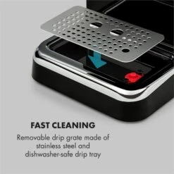 Espressionata Gusto Espressomaschine 1100W 15 Bar Druck Schwarz 16 Espressionata Gusto Espressomaschine 1100W 15 Bar Druck Schwarz -Haushaltsgeräte Store 10033209 yy 0006 logo Klarstein Espressionata Gusto Espressomaschine