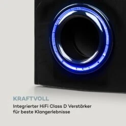 Areal Nobility 5.1-Surround-System 120W RMS BT USB AUX Fernbedienung -Haushaltsgeräte Store 10033215 de 0005 logo
