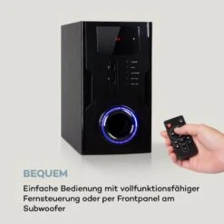 Areal Nobility 5.1-Surround-System 120W RMS BT USB AUX Fernbedienung -Haushaltsgeräte Store 10033215 de 0006 logo