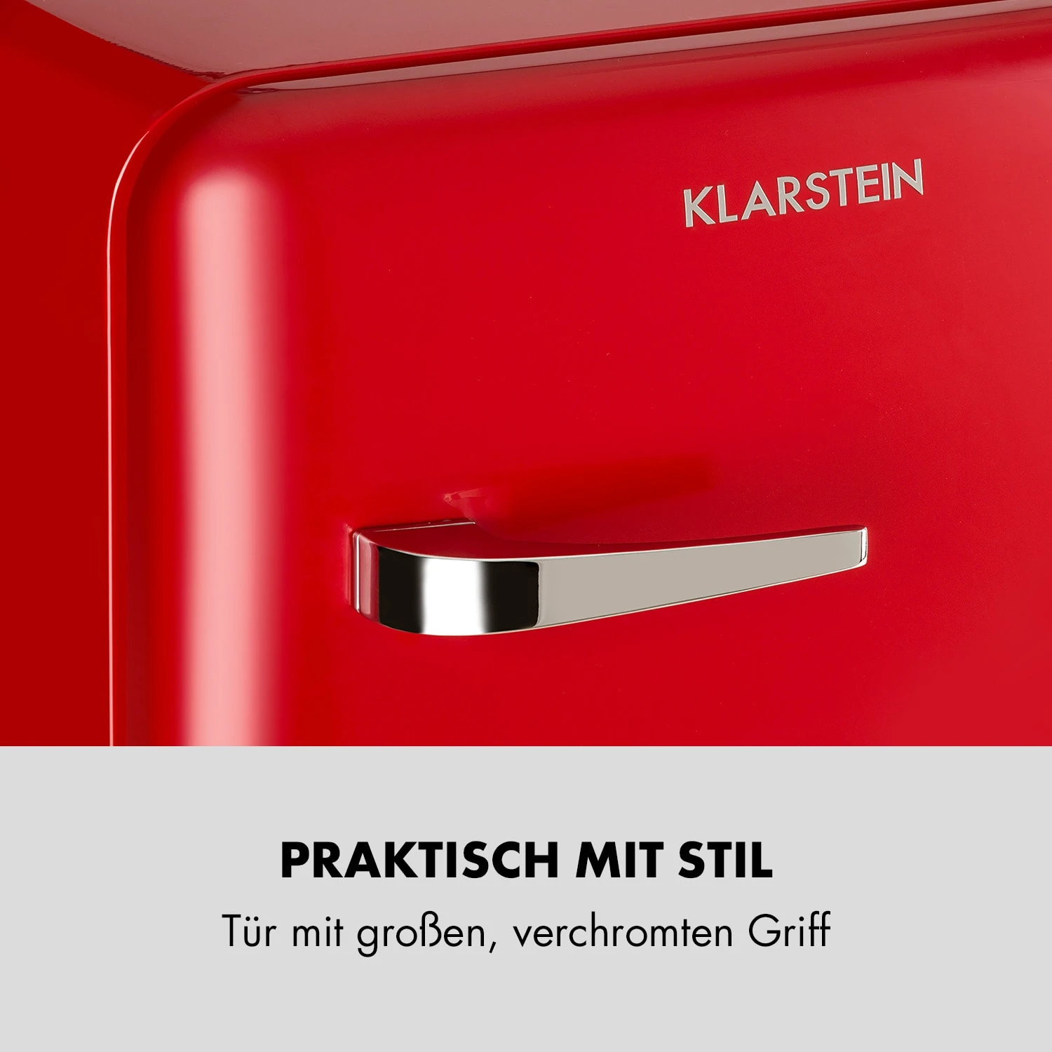 Audrey Mini Retro-Kühlschrank 48l 2 Ebenen 6 Audrey Mini Retro-Kühlschrank 48l 2 Ebenen – Bild 4