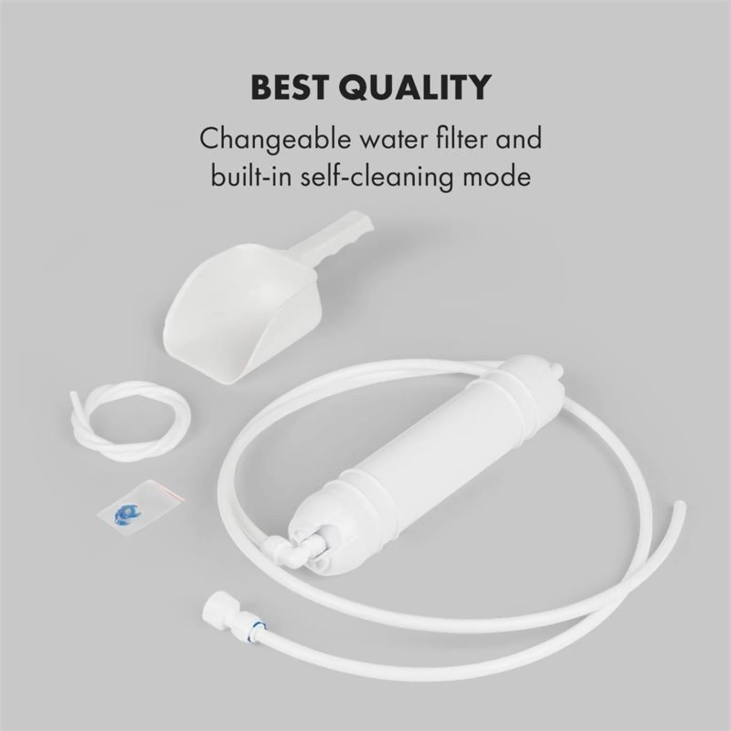 Glacial XL Profi-Eiswürfelmaschine 38kg/d 15l LED Edelstahl Schwarz 9 Glacial XL Profi-Eiswürfelmaschine 38kg/d 15l LED Edelstahl Schwarz – Bild 7