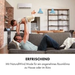 Windwaker Split-Klimaanlage 9.000 BTU/2,7 KW Luftdurchsatz 600m³/h 18 Windwaker Split-Klimaanlage 9.000 BTU/2,7 KW Luftdurchsatz 600m³/h -Haushaltsgeräte Store 10033482 de 0007 logo