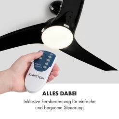 Klarstein Figo Deckenventilator 2-in-1 Mit Deckenleuchte Ø 132 Cm -Haushaltsgeräte Store 10033505 de 0003 logo