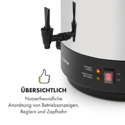 KonfiStar 40 Einkochautomat Getränkespender 2500W 40L Edelstahl -Haushaltsgeräte Store 10033524 de 0006 logo