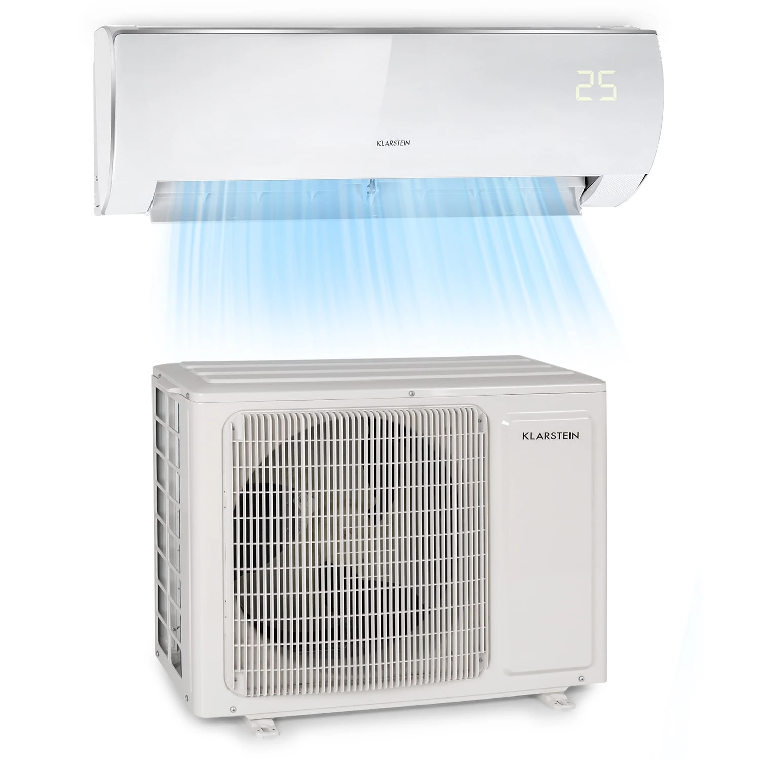 Windwaker Eco Split-Klimaanlage 12.000 BTU/3,5 KW Luftdurchsatz 680 M³/h Max. A++ 3 Windwaker Eco Split-Klimaanlage 12.000 BTU/3,5 KW Luftdurchsatz 680 M³/h Max. A++