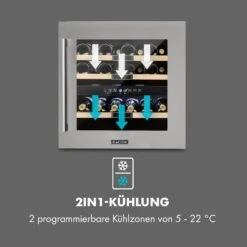 Vinsider 36 Weinkühlschrank 2 Kühlzonen 5-22°C 85l Edelstahl 13 Vinsider 36 Weinkühlschrank 2 Kühlzonen 5-22°C 85l Edelstahl -Haushaltsgeräte Store 10033682 de 0003 logo