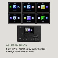 Streamo Stereoanlage Mit Internetradio WLAN DAB+ UKW CD-Player BT -Haushaltsgeräte Store 10033704 de 0008 logo