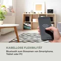 Streamo Stereoanlage Mit Internetradio WLAN DAB+ UKW CD-Player BT -Haushaltsgeräte Store 10033704 de 0009 logo