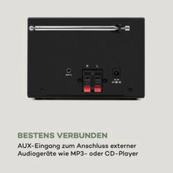Streamo Stereoanlage Mit Internetradio WLAN DAB+ UKW CD-Player BT -Haushaltsgeräte Store 10033704 de 0011 logo