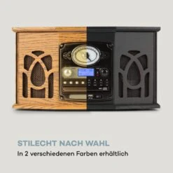 NR-620 DAB Stereoanlage Holz Plattenspieler DAB+ CD-Player Schwarz 22 NR-620 DAB Stereoanlage Holz Plattenspieler DAB+ CD-Player Schwarz -Haushaltsgeräte Store 10033712 de 0010 logo