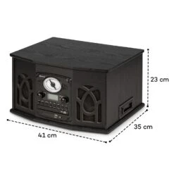 NR-620 DAB Stereoanlage Holz Plattenspieler DAB+ CD-Player Schwarz 23 NR-620 DAB Stereoanlage Holz Plattenspieler DAB+ CD-Player Schwarz -Haushaltsgeräte Store 10033712 yy 0011 logo