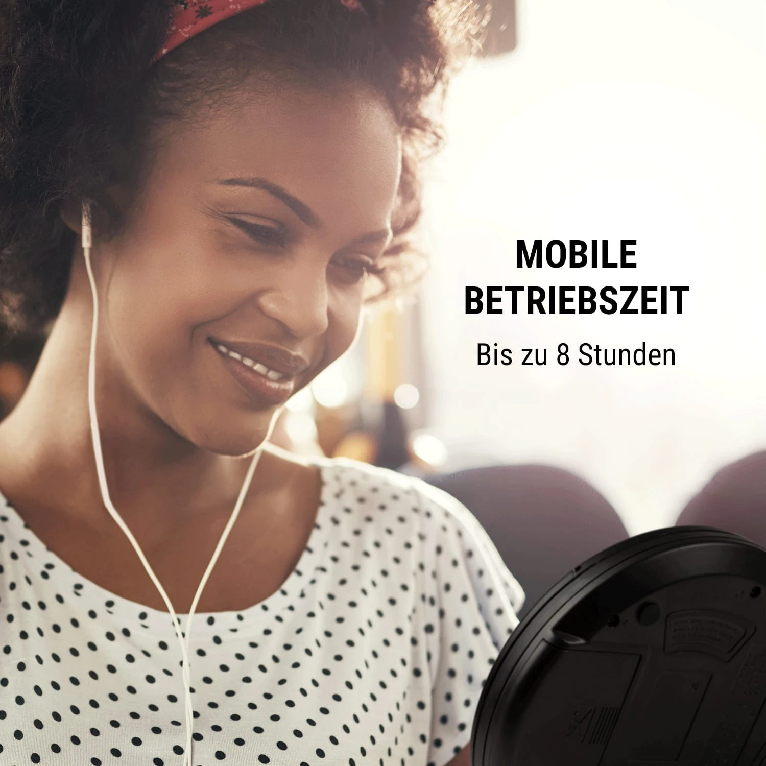 CDC 100 BT Discman BT-Funktion LCD ASP 2x1,5V Schwarz 4 CDC 100 BT Discman BT-Funktion LCD ASP 2x1,5V Schwarz – Bild 2