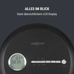 CDC 100 BT Discman BT-Funktion LCD ASP 2x1,5V Schwarz 18 CDC 100 BT Discman BT-Funktion LCD ASP 2x1,5V Schwarz -Haushaltsgeräte Store 10033714 de 0006 logo